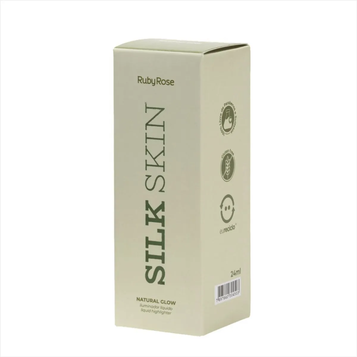 Iluminador Liq Ruby Rose Silk Skin Natural Moonlight 24ml