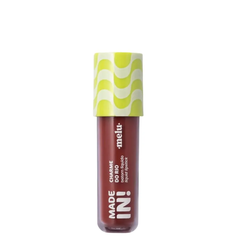 Batom Liquido Tint Melu Rrl6202 6 Charme Do Rio Made In Parati 1un
