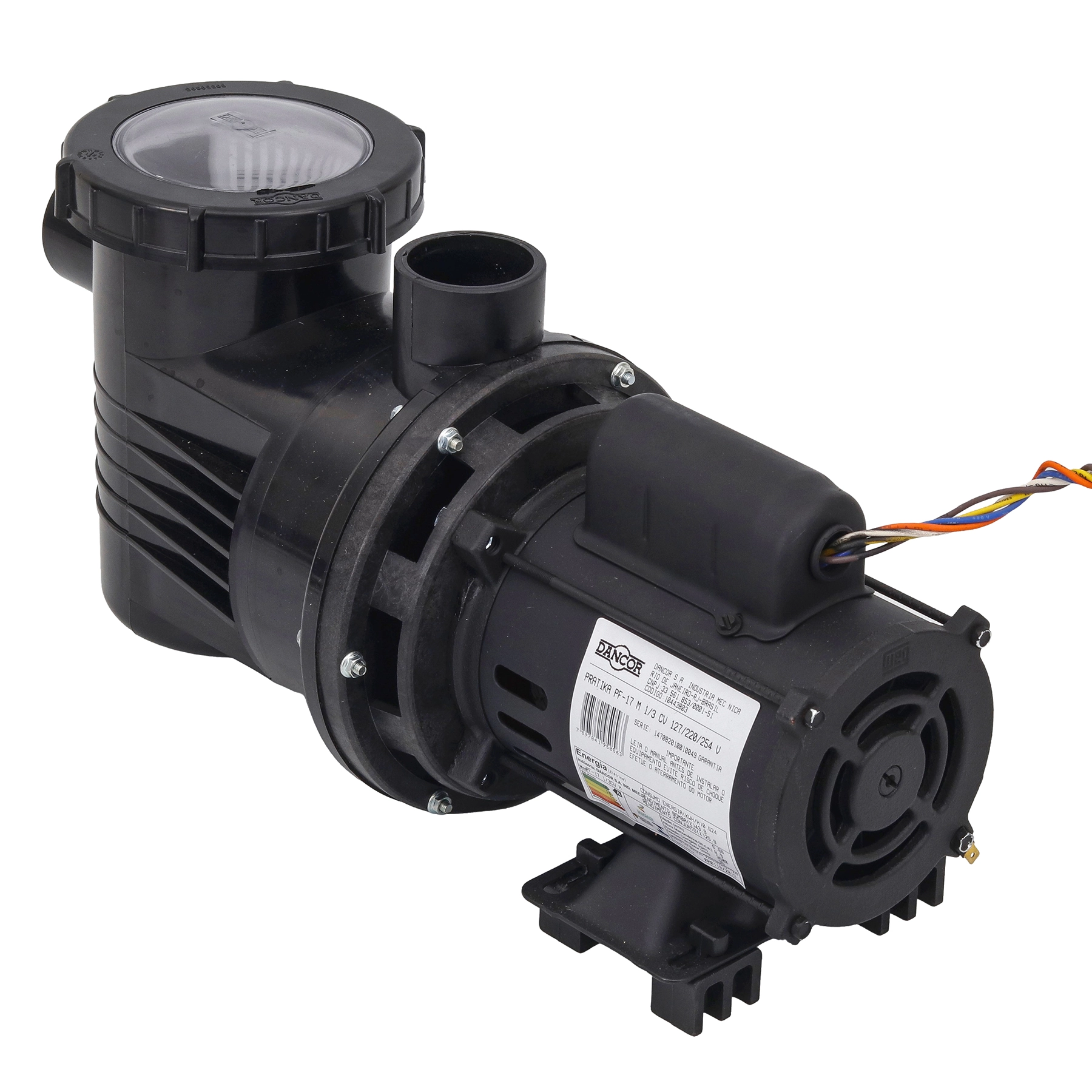 Bomba Autoescorvante para Piscina 30.000L 1/3CV Bivolt Pratika PF-17 Dancor