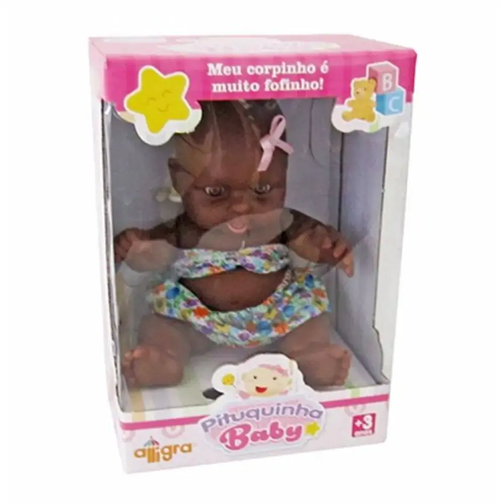 Boneca Pituquinha Baby Morena 61.08 Alligra