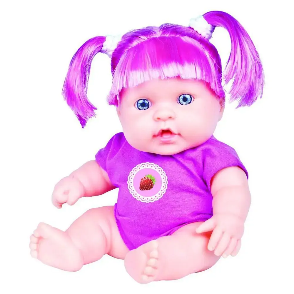 Brinq Boneca Bella Fruta Morango 23cm