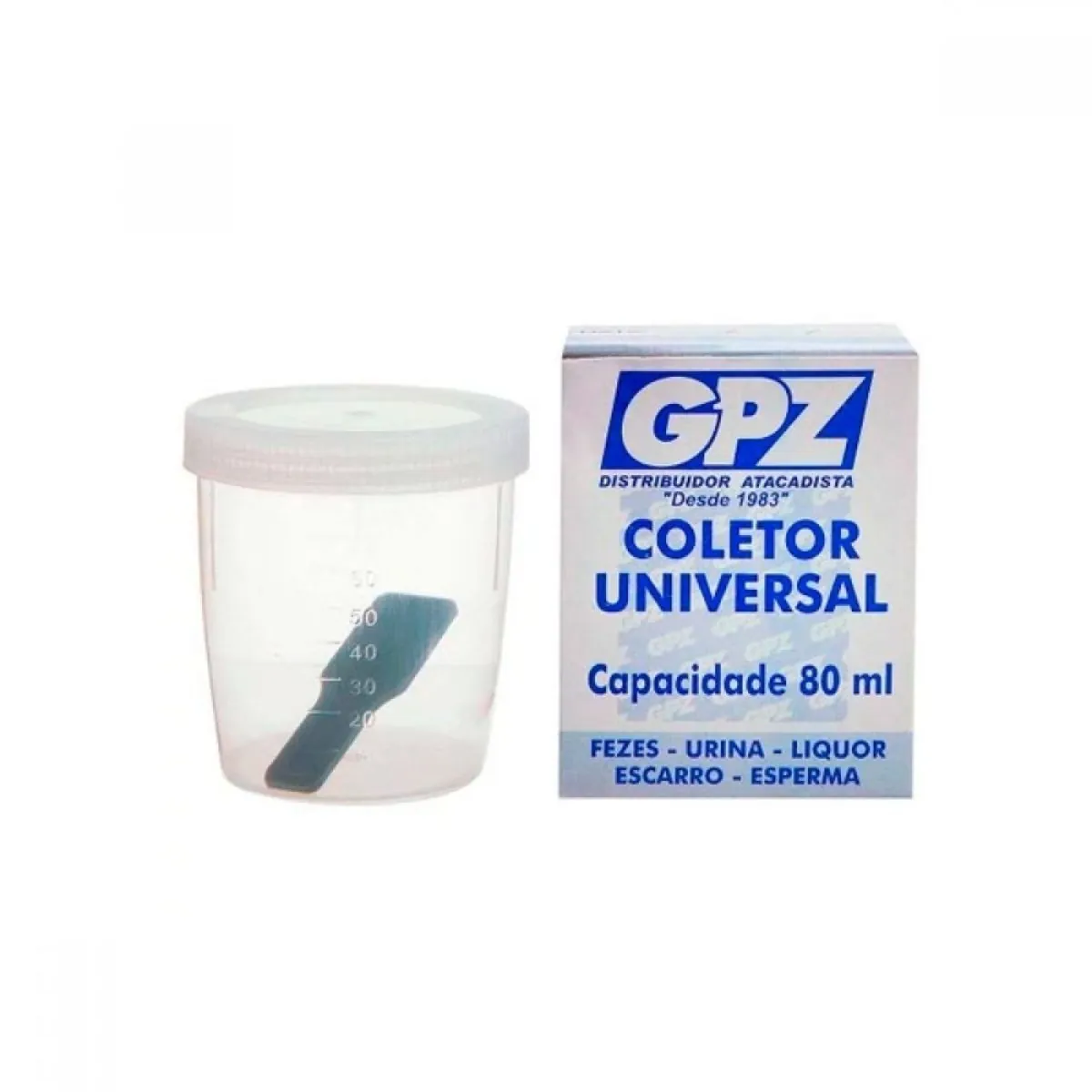 Coletor Universal GPZ 80 ml