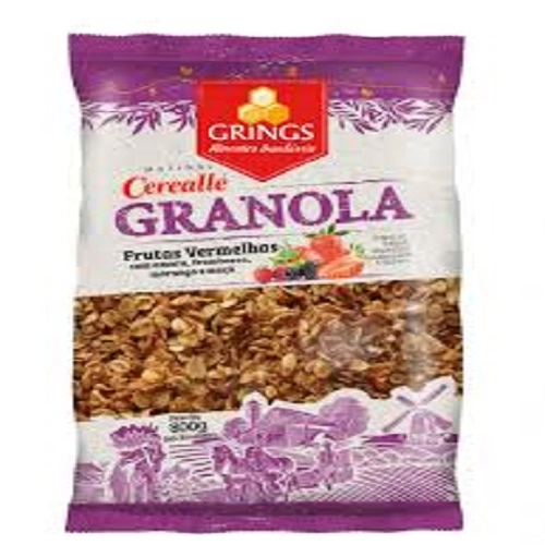 Cerealle Granola Frutas Vermelhas 800g Grings