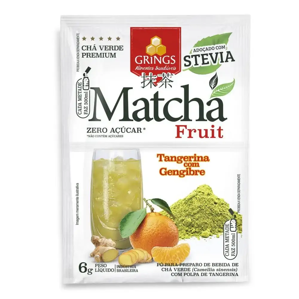 Matcha Detox Tang C/ Geng C/ 12 Saches Grings
