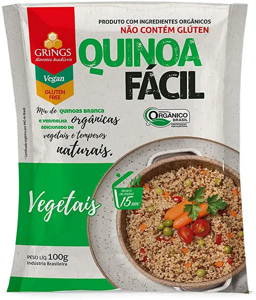 Quinoa Facil Vegetais Grings 100g 2x50g