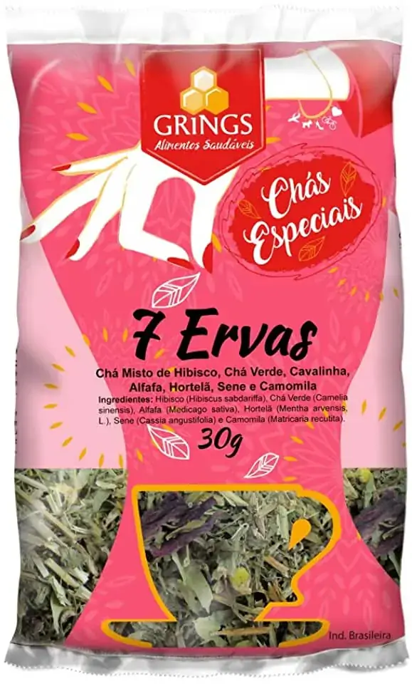 Cha 7 Ervas 30g Grings