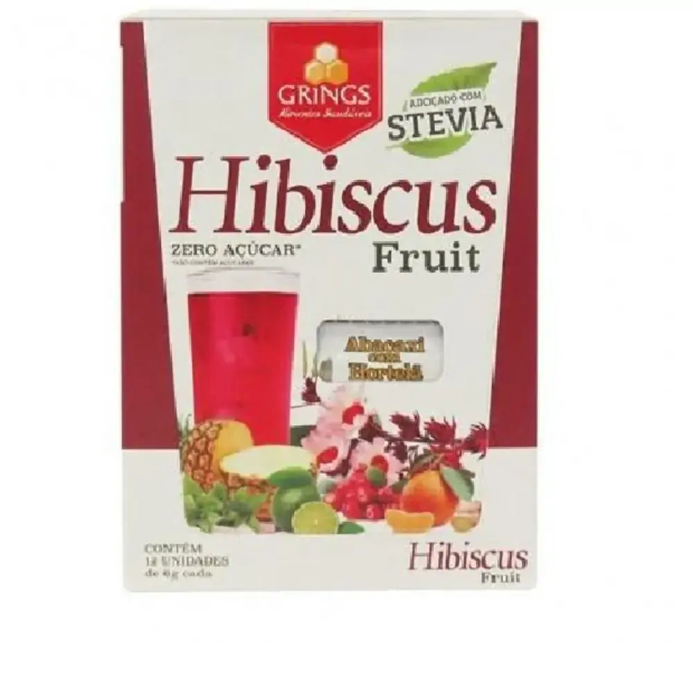Hibiscus Fruit Abacaxi C/ Hortela 6g Grings