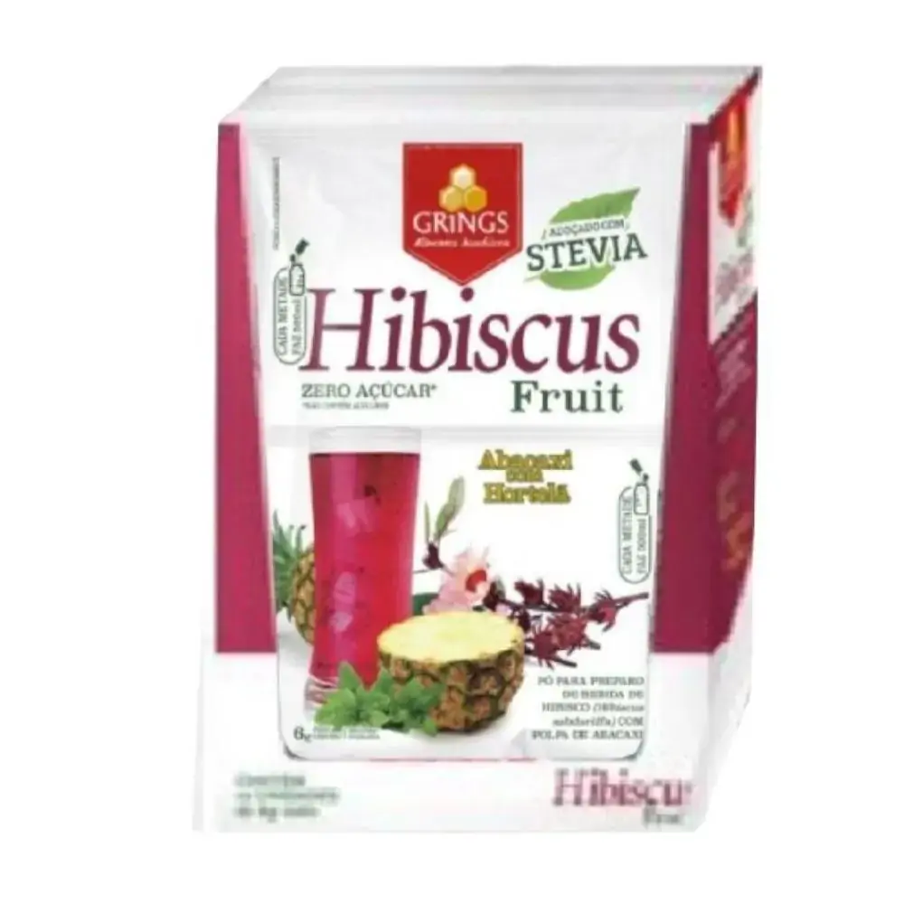 Hibiscus Fruit Tangerina Com Gengibre 6g Grings