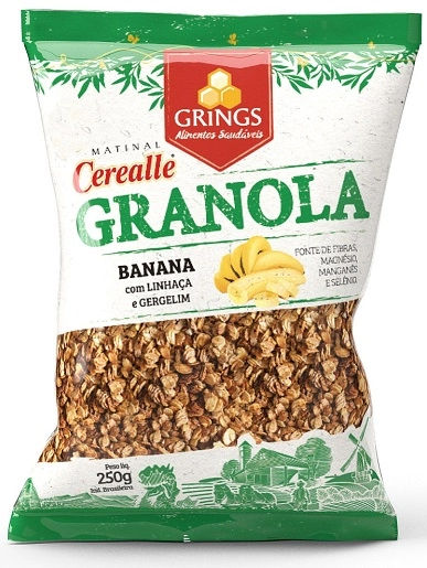 Cerealle Granola Banana Grings 250g