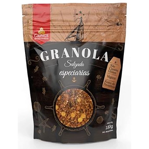 Granola Salgada Especiarias Grings 180g