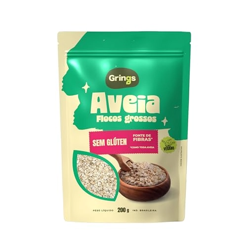 Aveia Em Flocos Grossos Grings 200g