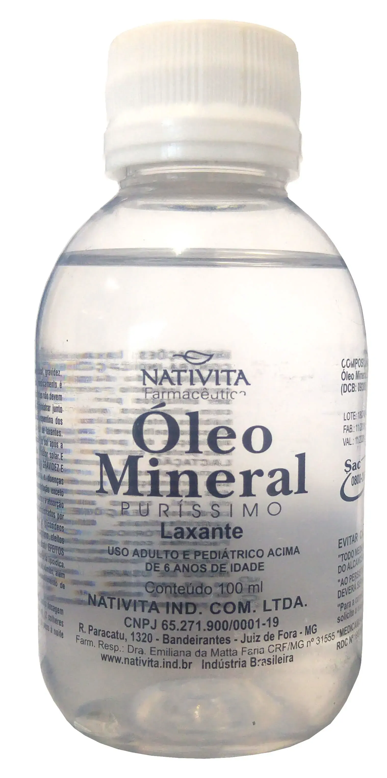 Oleo Mineral Laxenol Farmax