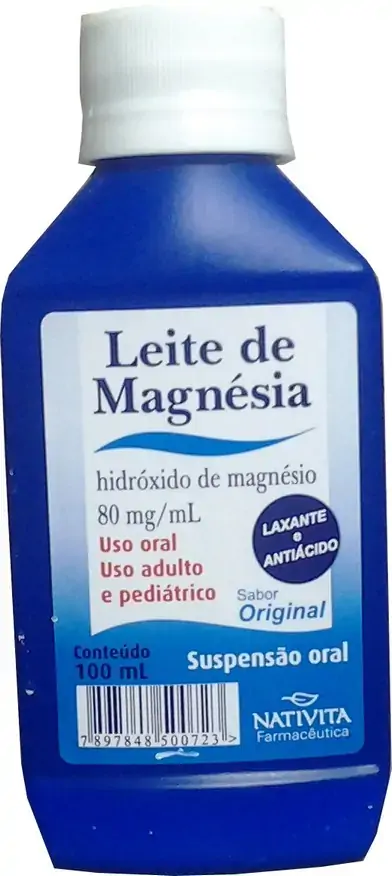 Leite De Magnesia 80mg/ml Fr Sb Original