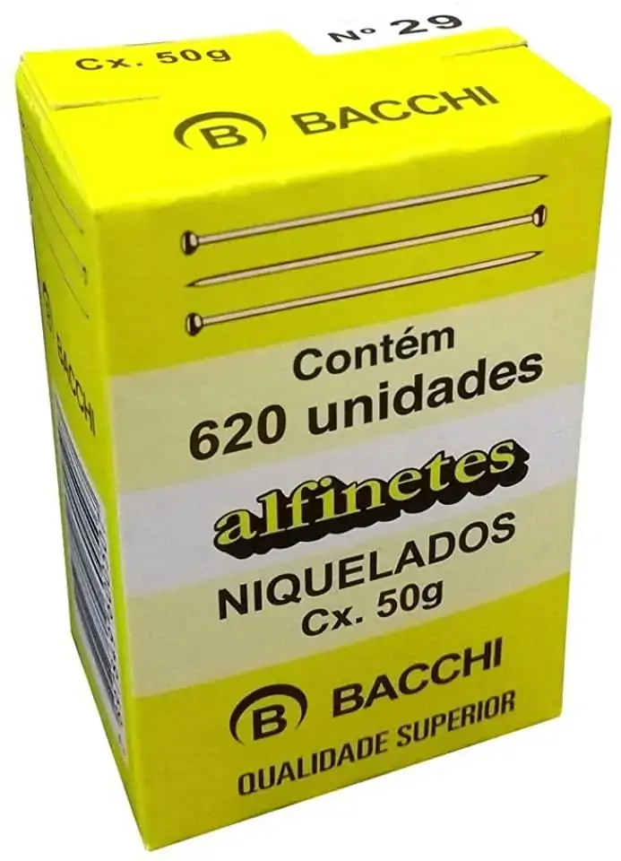 Alfinete Para Costura Bacchi N.29 Ref.414