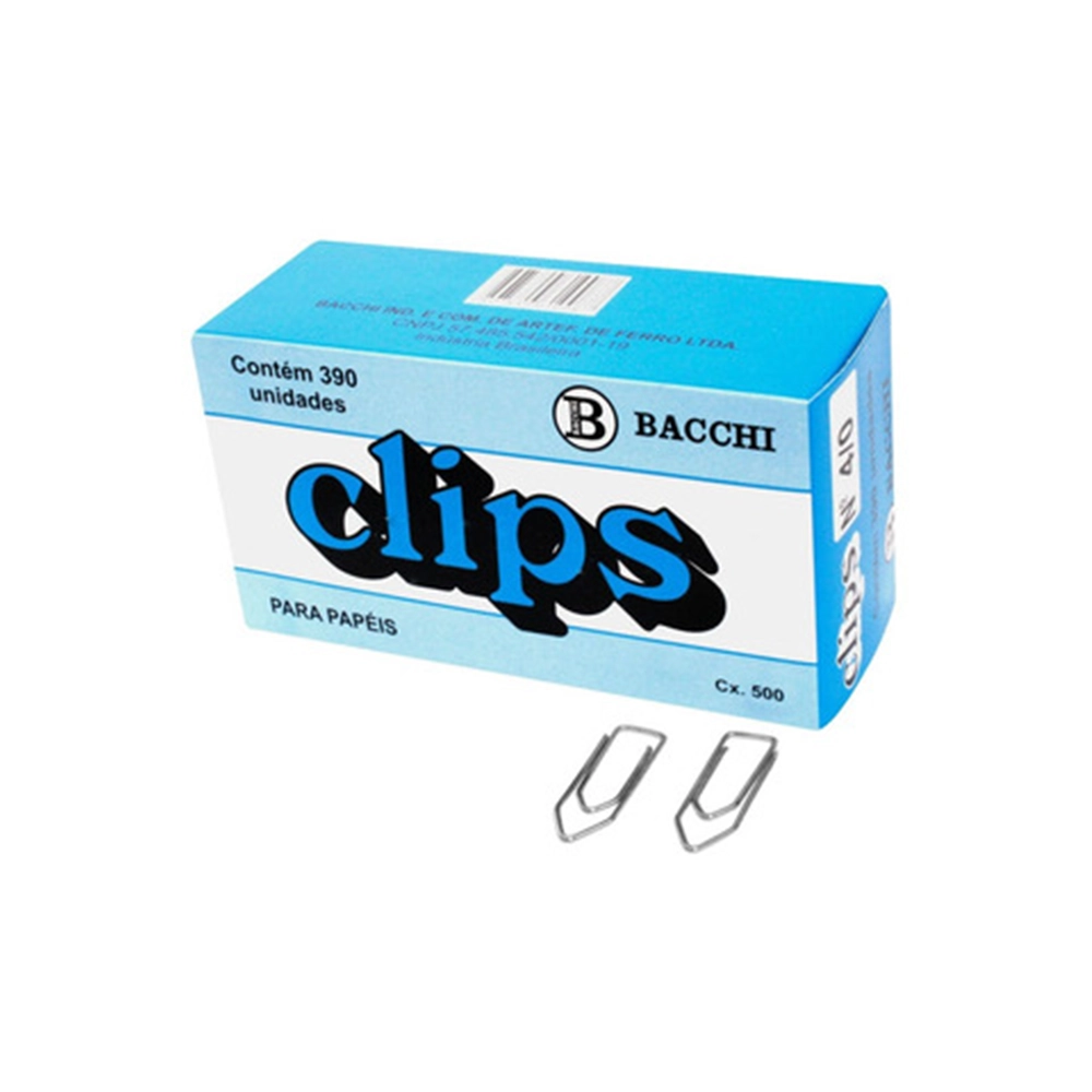 Clips P/papeis Bacchi N 6 C/50