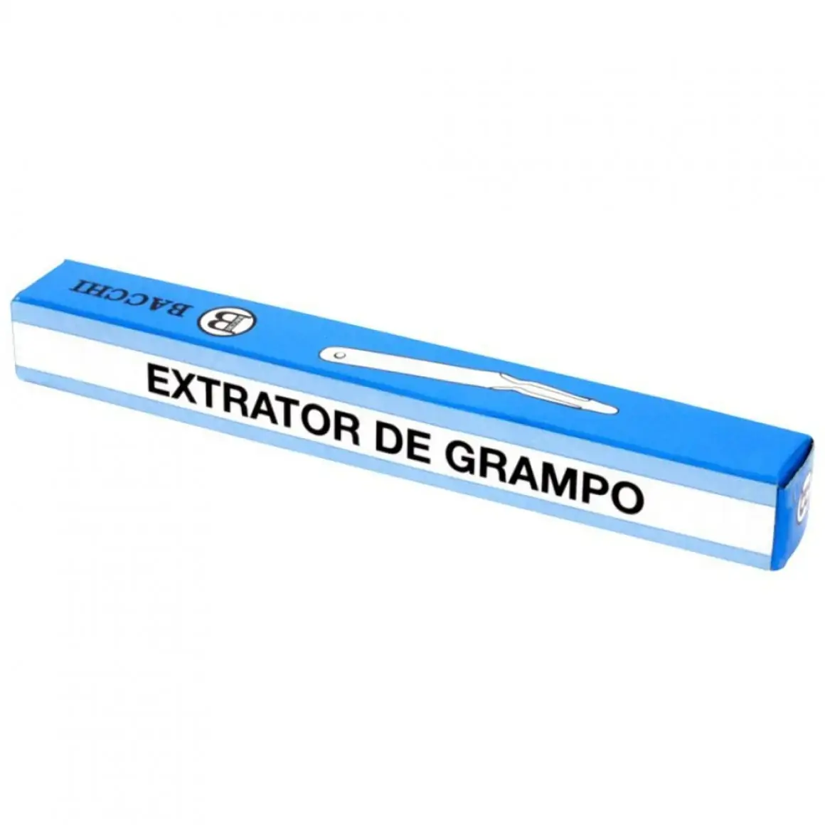 Extrator Grampo Espatula Cromado Bacchi