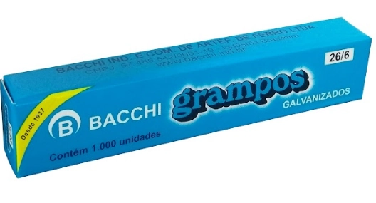 Grampo P/gram Bacchi C/1000
