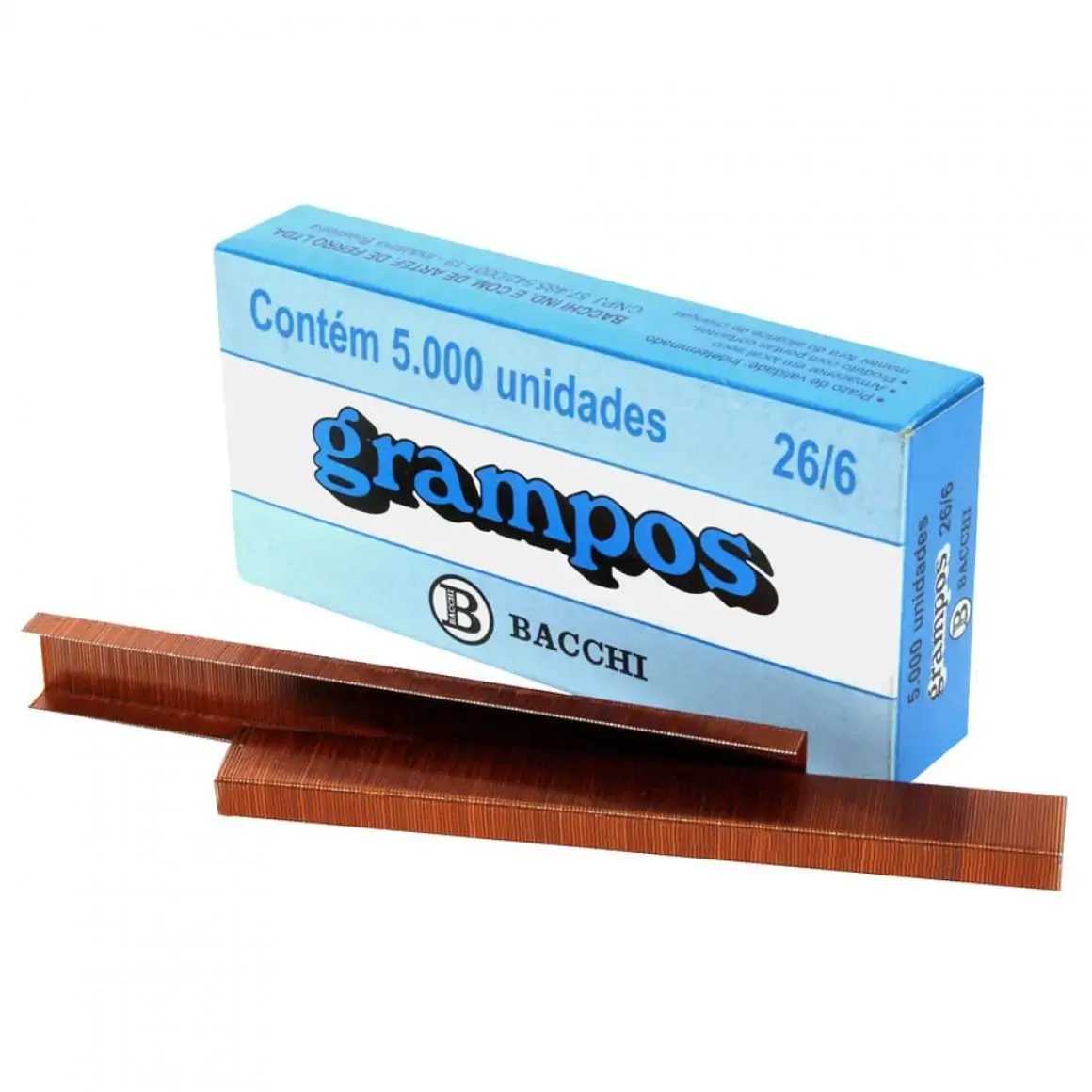 Bacchi Grampeador Cobre 6 Milímetros 5000