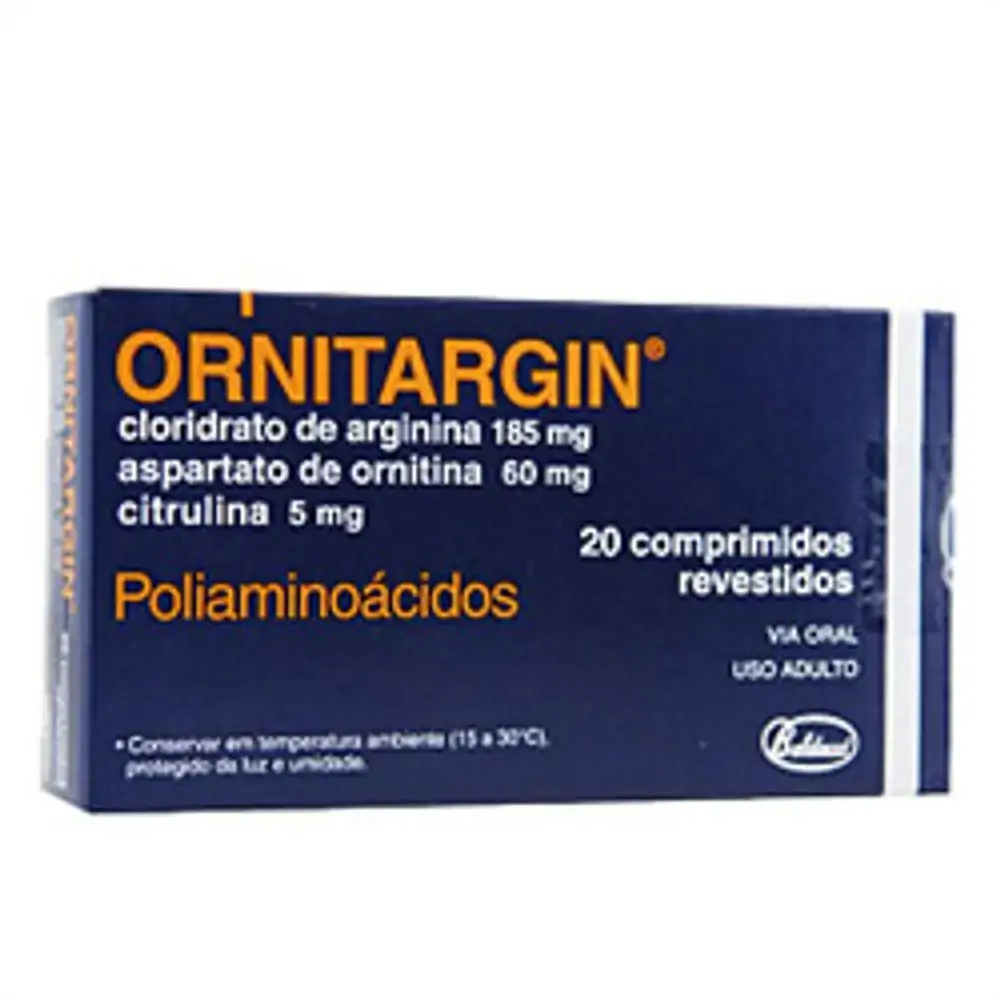 Ornitargin 60 Mg 5 Mg 185 Mg 20 Drágeas Baldacci Similar