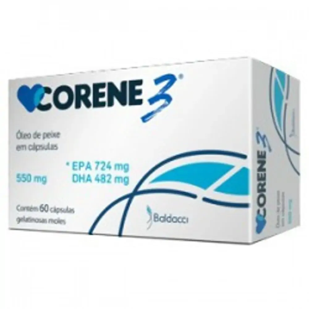 Corene 3 550mg Com 60 Cápsulas
