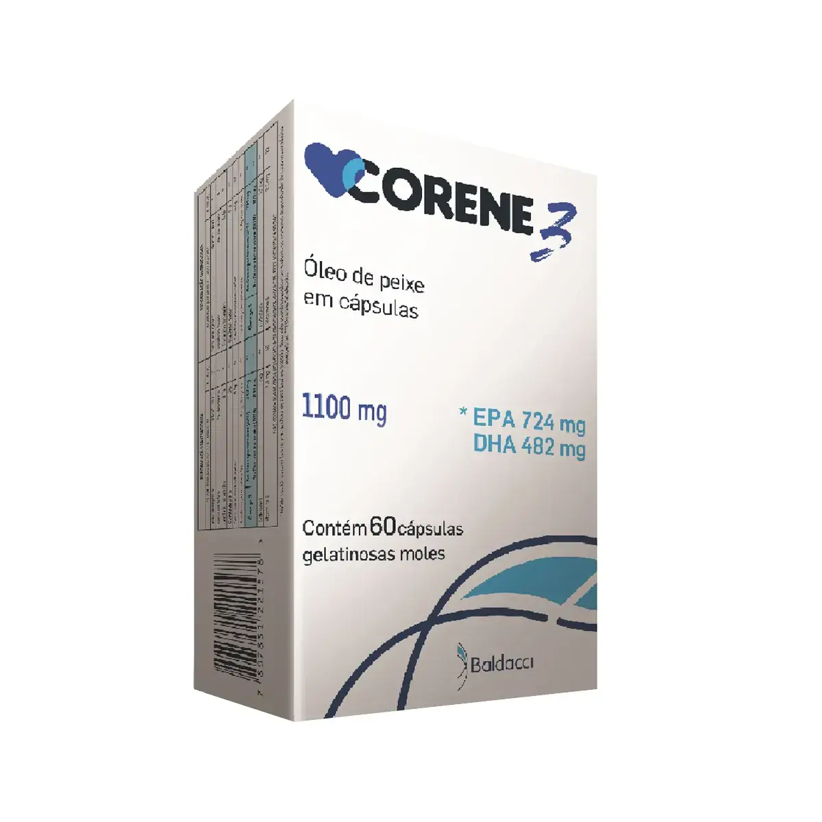 Corene 3 1100mg Baldacci Caixa 60 Cápsulas Gelatinosas