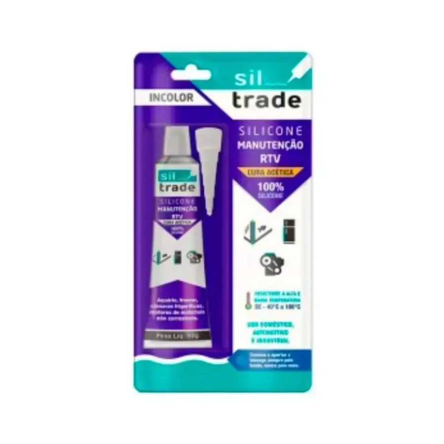 Silicone Siltrade Manutenção Aquário 50 gramas