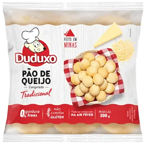 Pao Queijo Duduxo Cong.25g