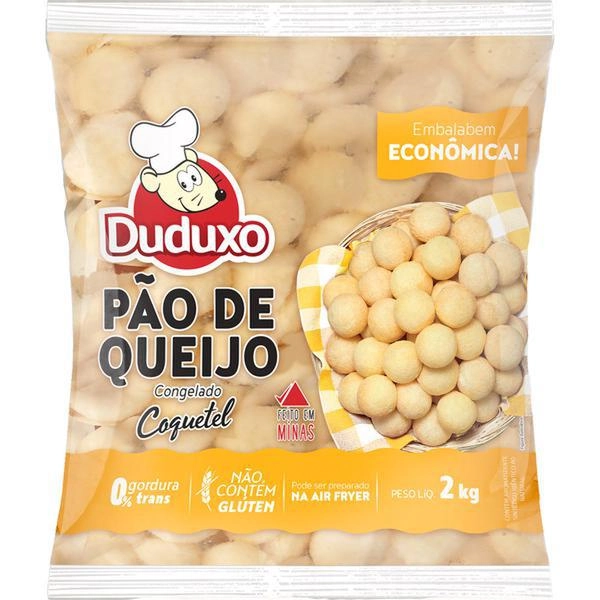 Pao De Queijo Duduxo Coquetel 2kg
