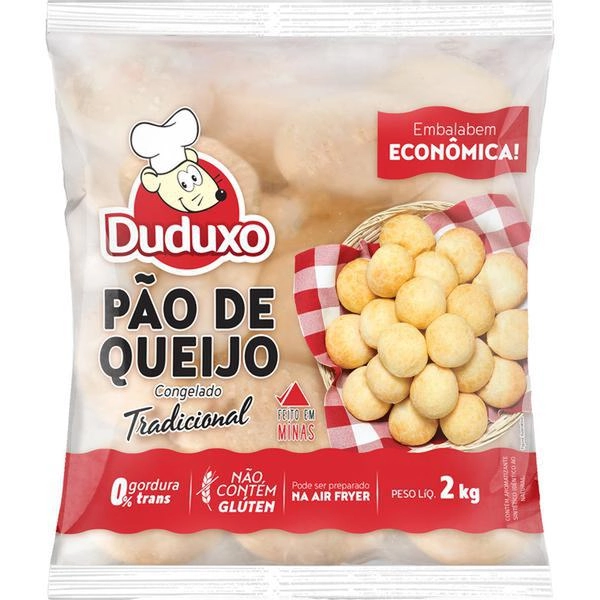 Pao De Queijo Duduxo Tradicional 2kg
