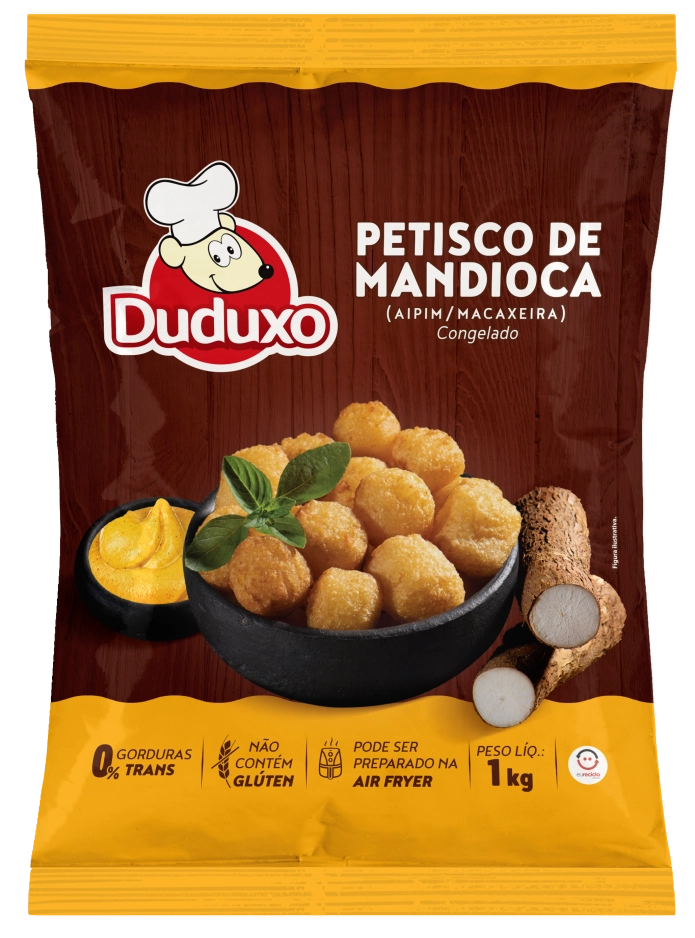 Petisco Duduxo 1kg Delicia De Mandioca