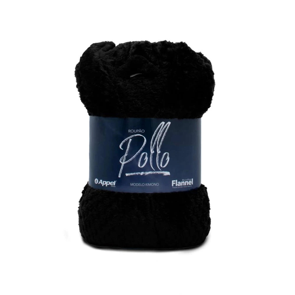 Roupao Pollo Preto M 08056.900 M Appel