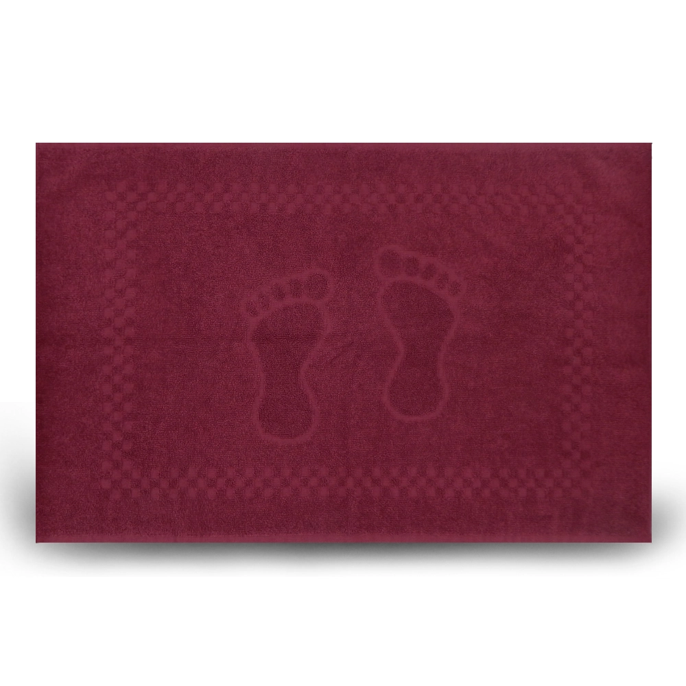 Tapete Toalha Piso Pézinho 45x68 cm Vinho Nobre - Appel