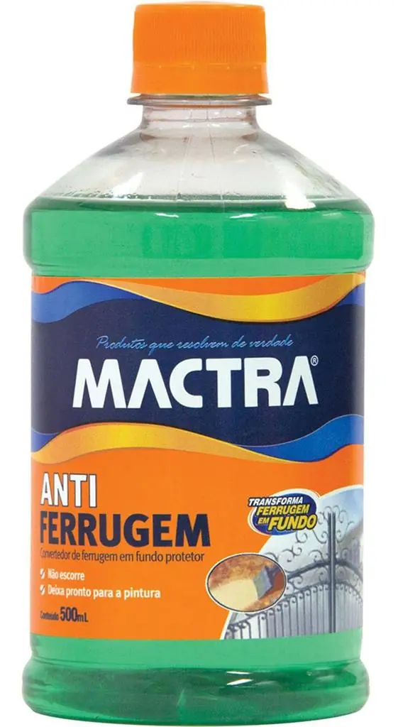 Anti Ferrugem 500 Ml Fácil Aplicação Mactra