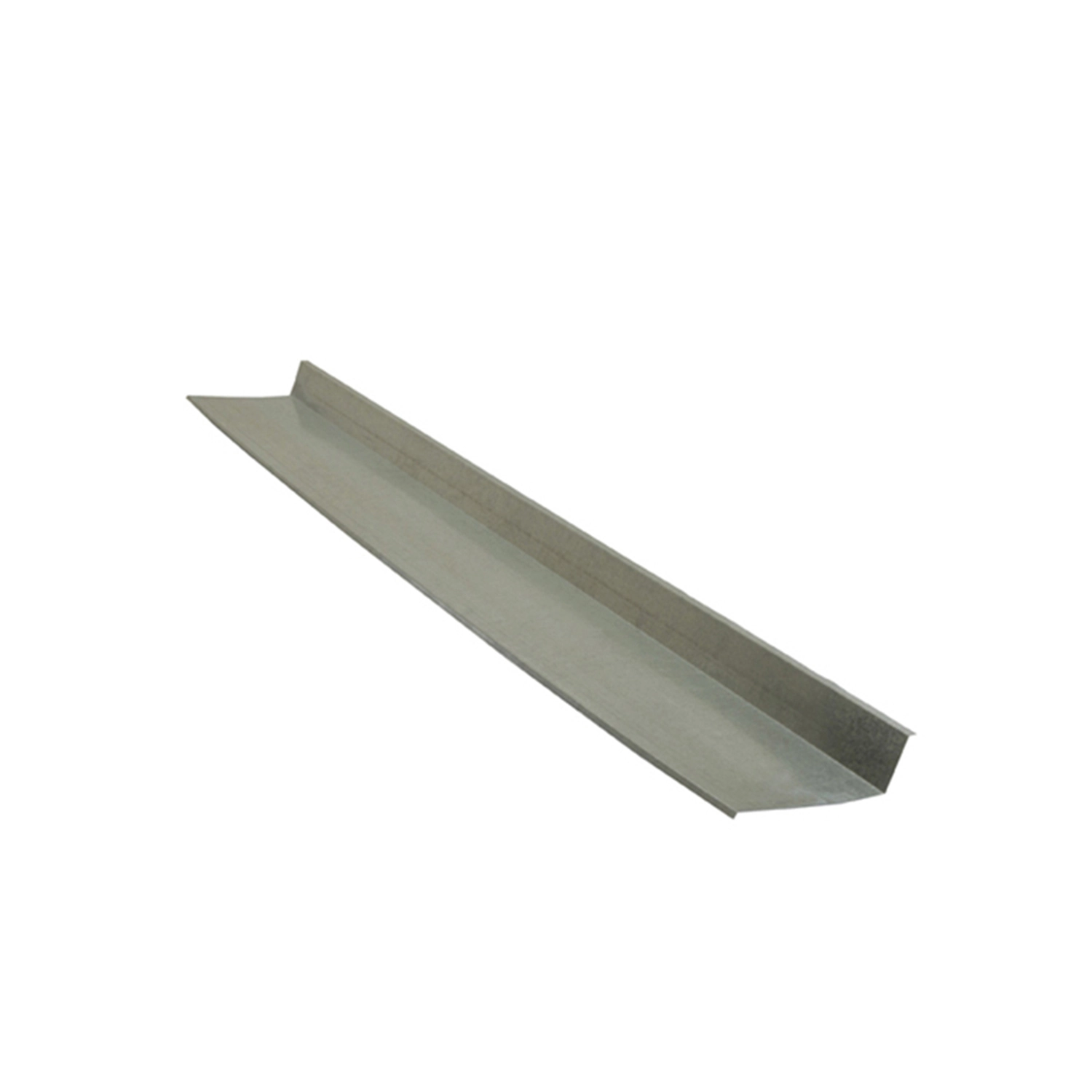 Rufo Externo 300cmx24cm Corte 28 Prateado Calha Forte