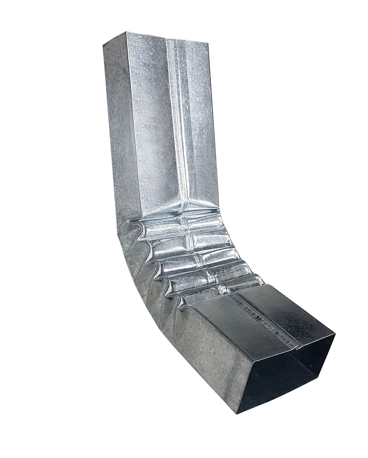 Curva Retangular Galvanizado C28 Calha Forte
