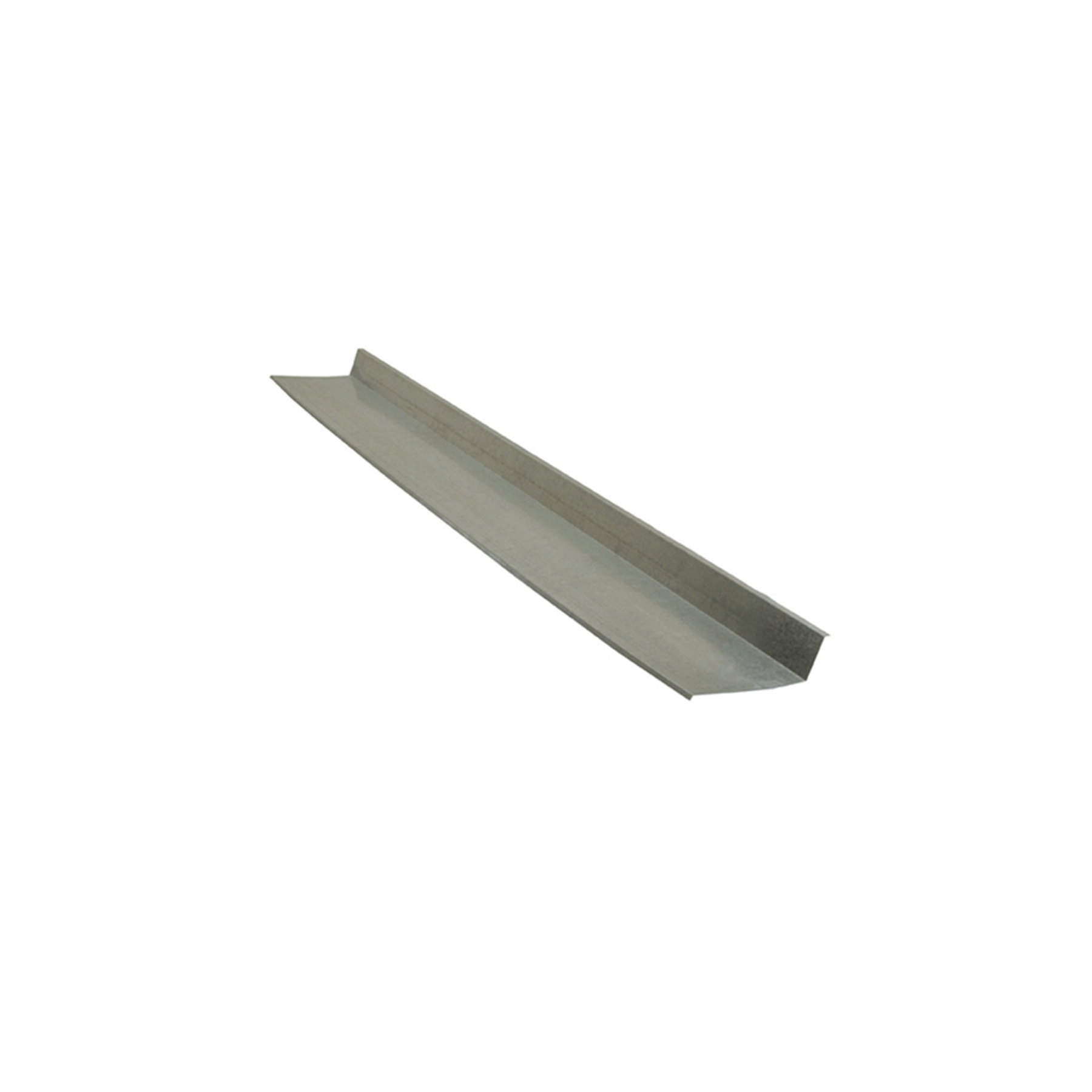 Rufo Externo 300cmx24cm Corte 28 Prateado Calha Forte