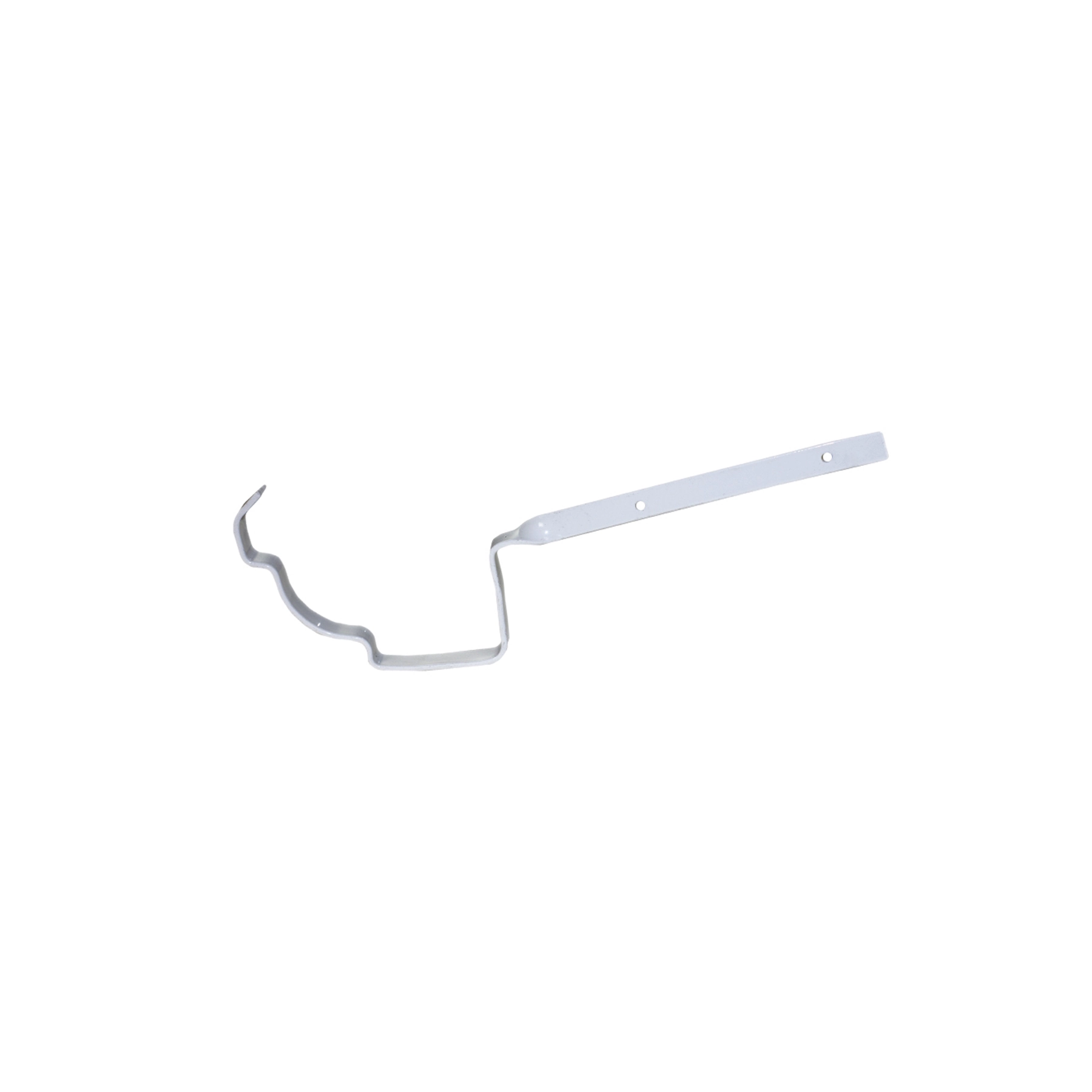 Suporte Torcido Moldura Branco C28 Calha Forte