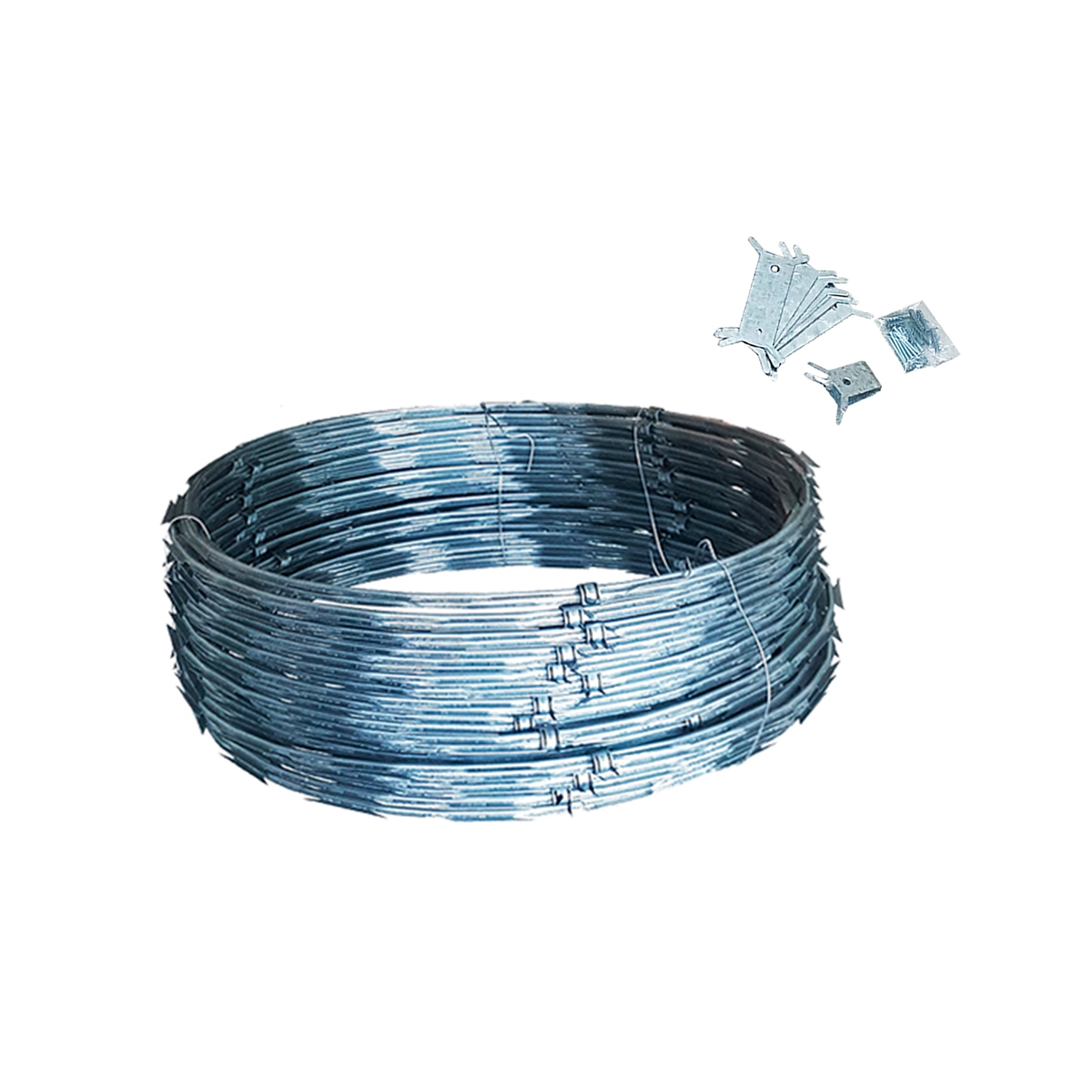 Kit Concertina Dupla Clipada 45cmx5m Calha Forte