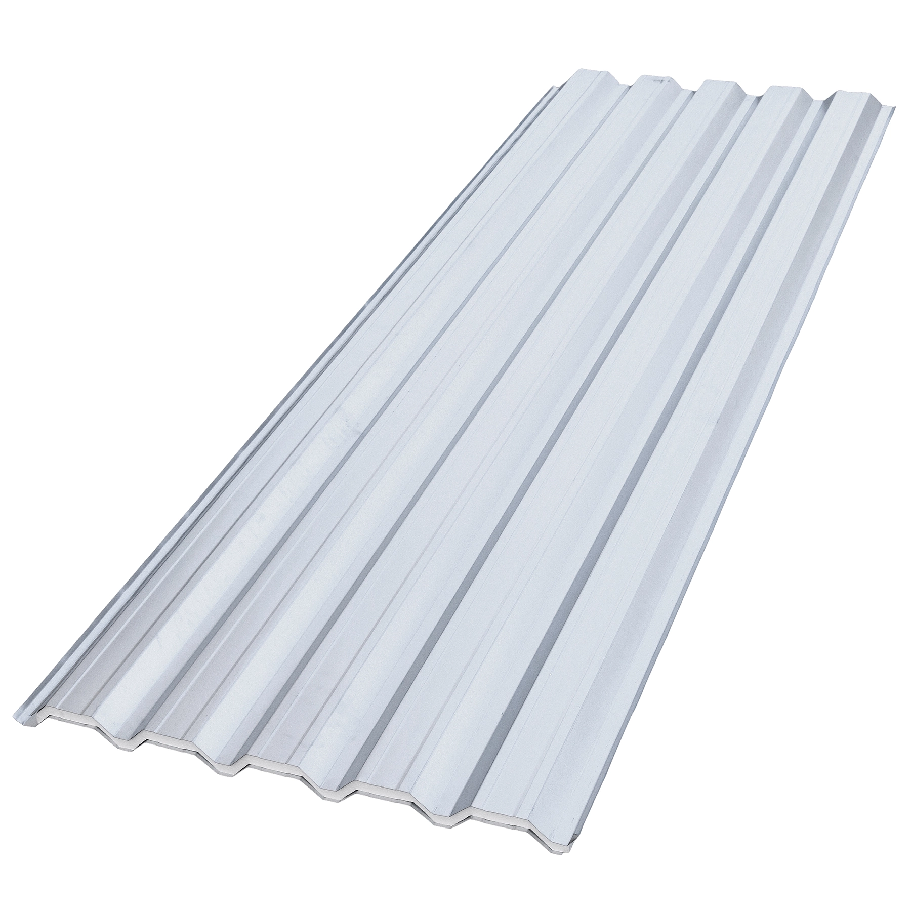 Telha Metálica Sanduíche Galvanizada Trapezoidal 2 Faces TR40 3x1,04m 30mm Natural Calha Forte