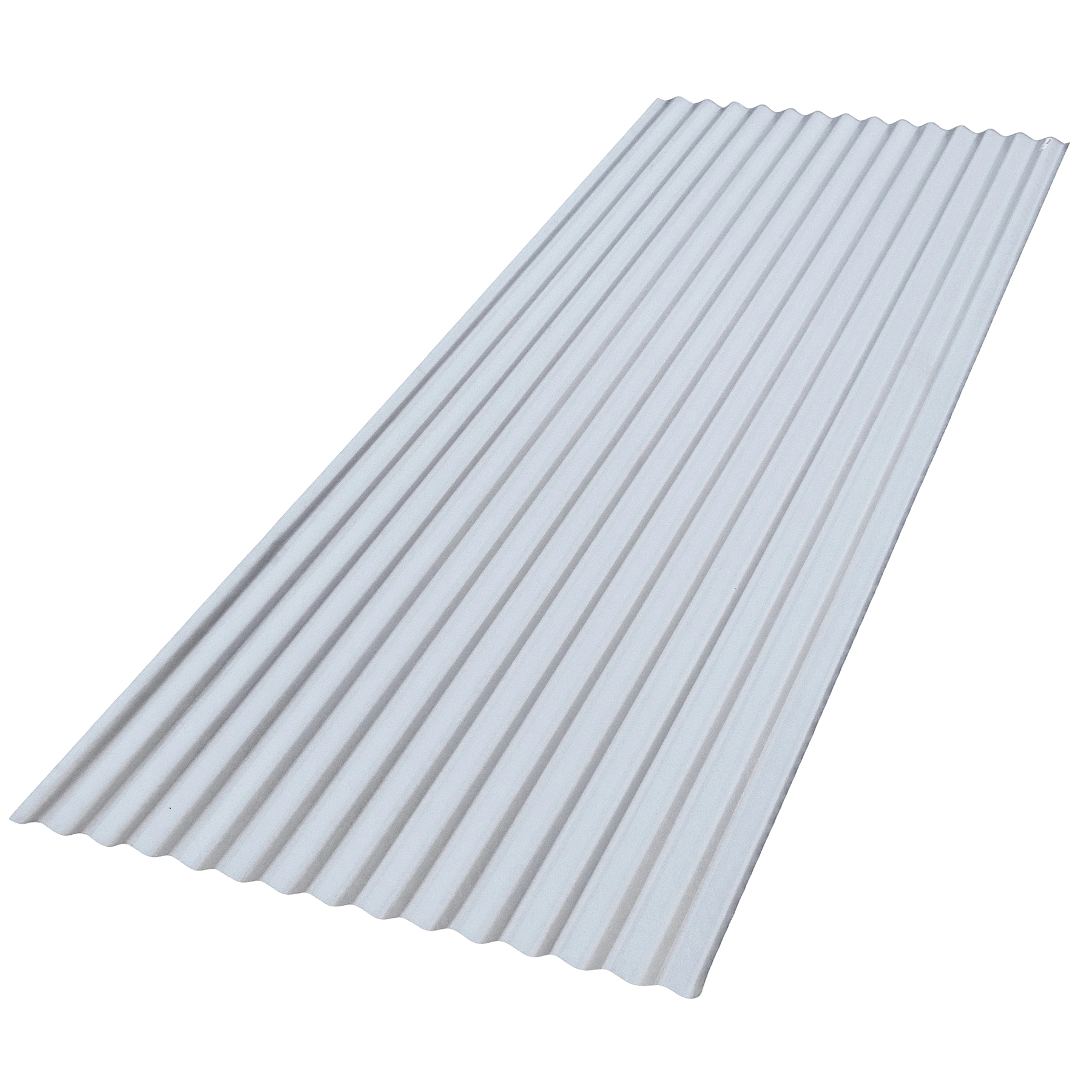 Telha Metálica Ondulada Aço Galvanizado 110x300cm Cinza Calha Forte