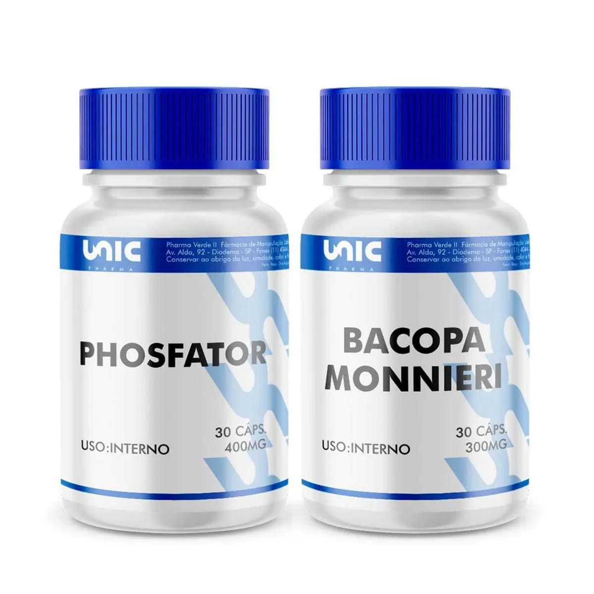 Phosfator 400Mg + Bacopa 300Mg - 30 Cápsulas