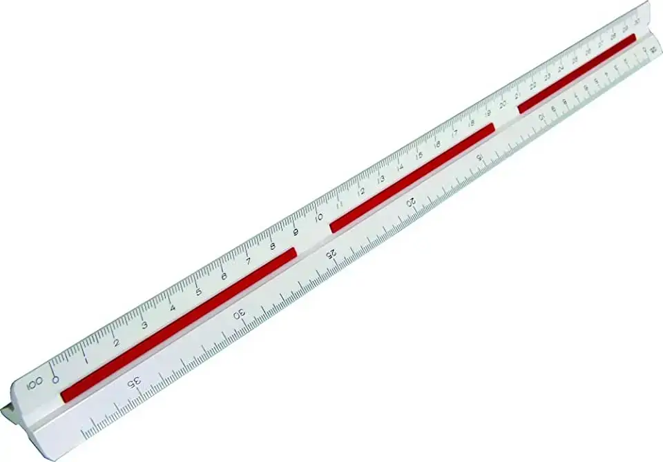 Regua Escalimetro Triang 7830/2 Acrimet