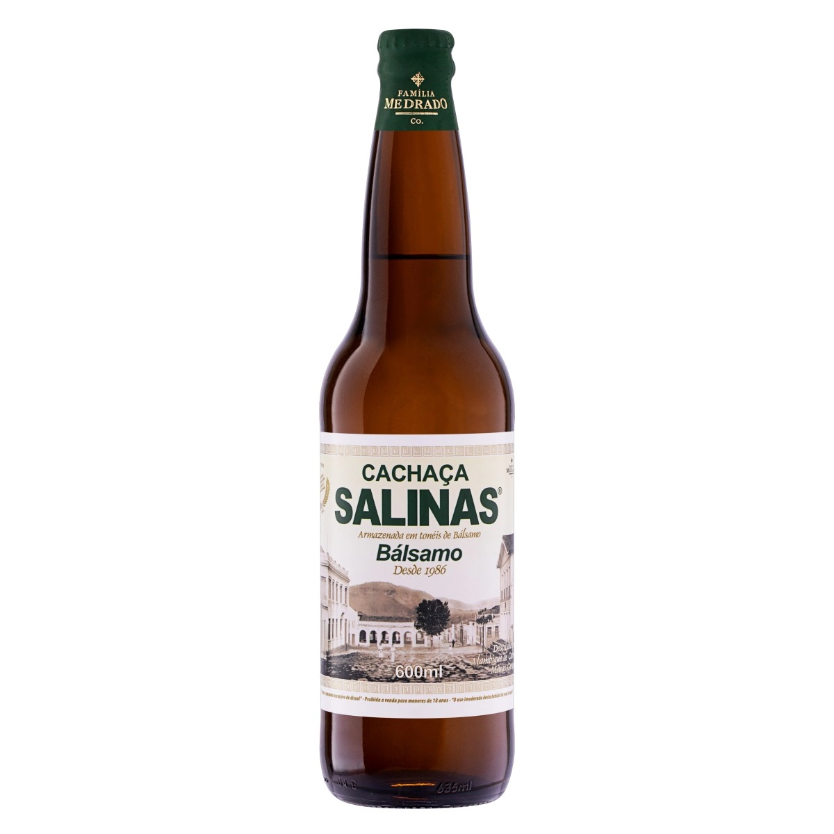 Cachaça Tradicional Salinas Garrafa 1l