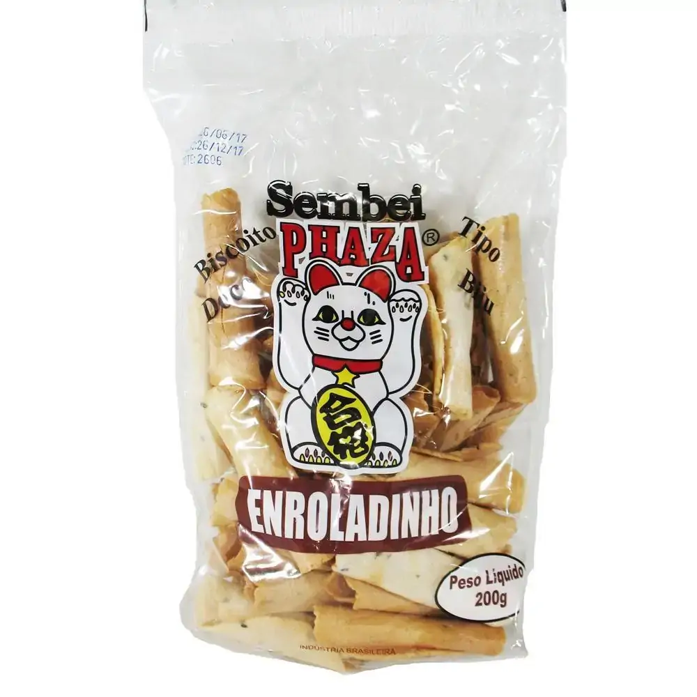 Biscoito Phaza Sembei Enroladinho