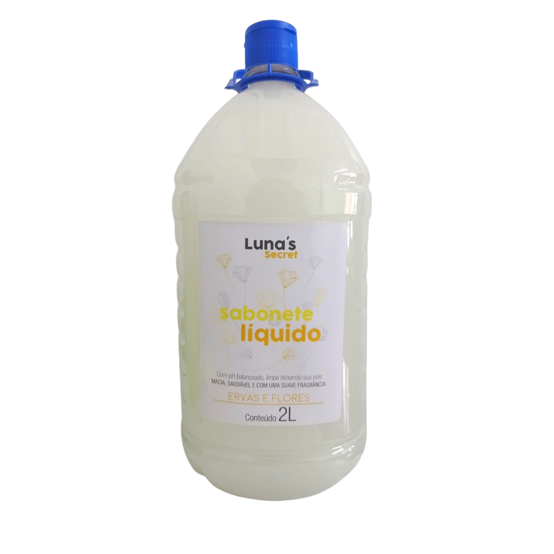 Sab Liquido Lunas Secret 2l Ervas E Flores