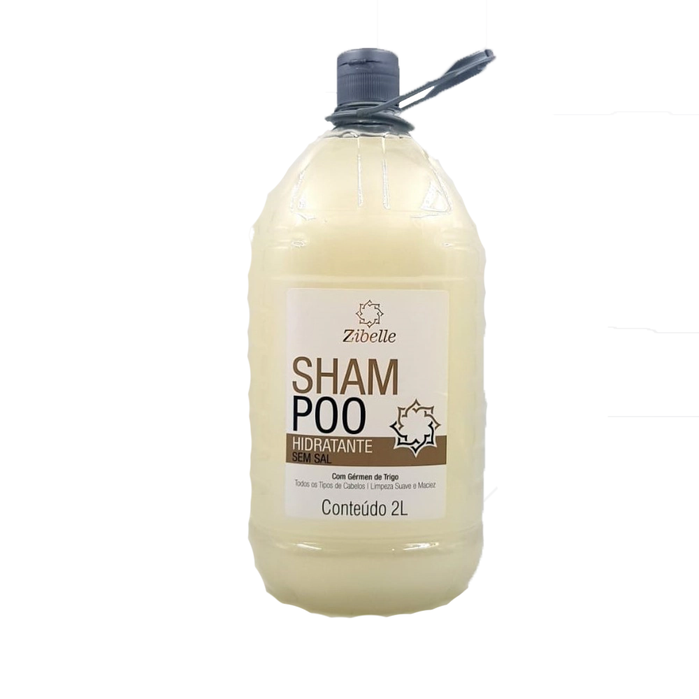 Shampoo Zibelle Hidratante Sem Sal 2l