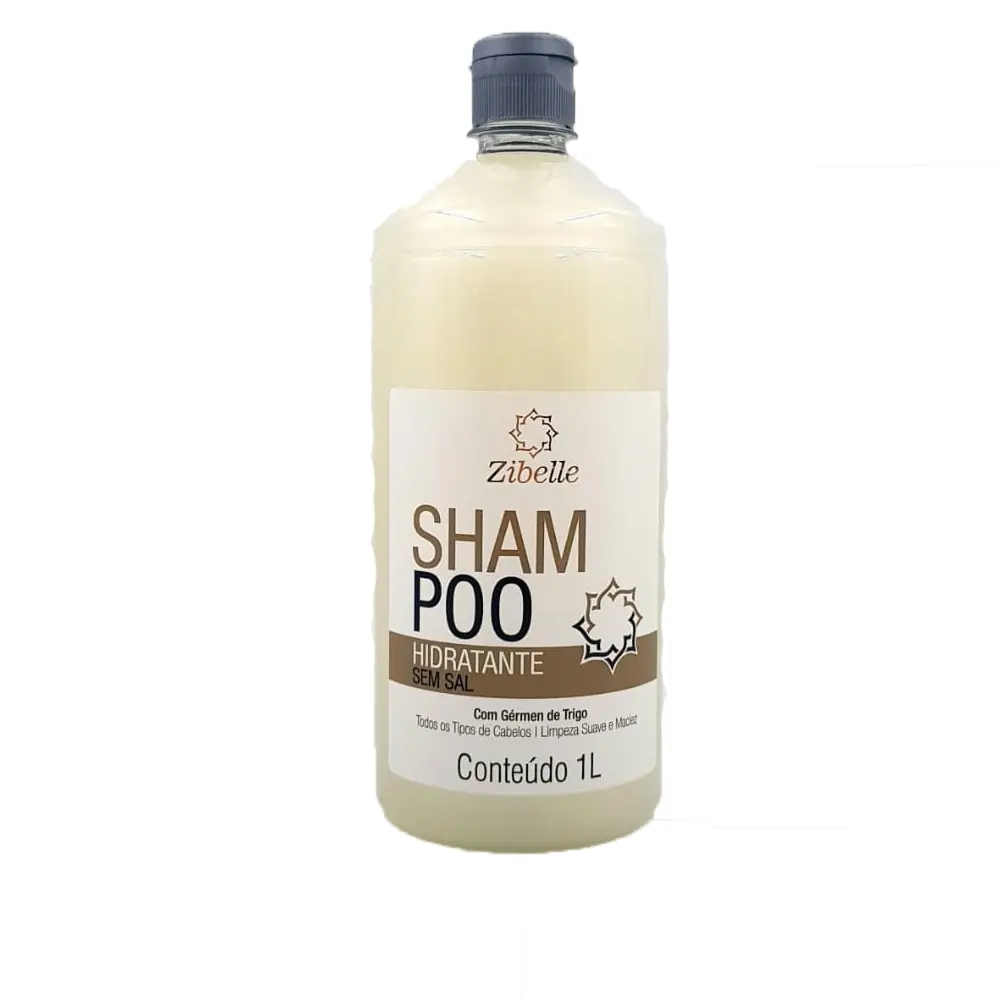 Shampoo Zibelle Hidratante Sem Sal 1l