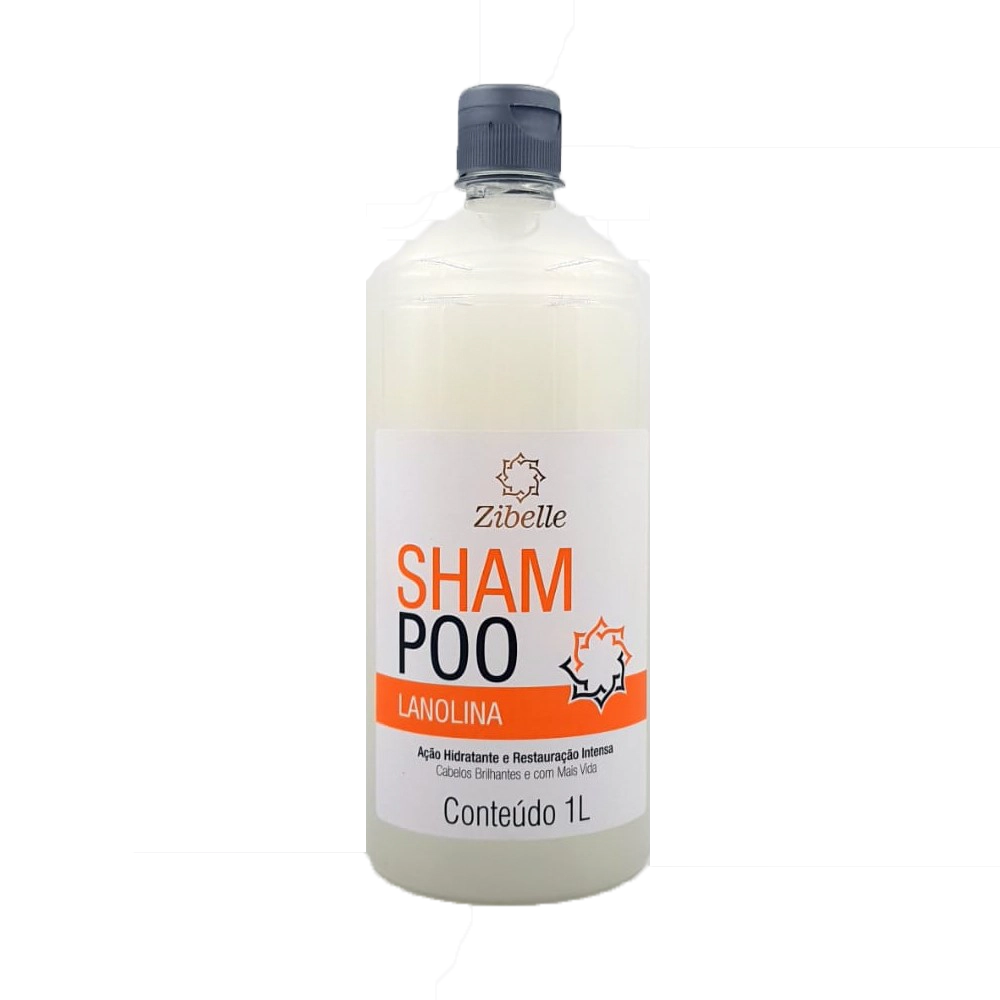 Shampoo Zibelle Lanolina 1l