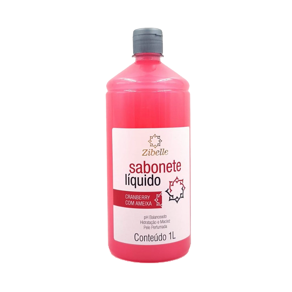 Sabonete Zibelle Liq. Cranberry E Ameixa 1l