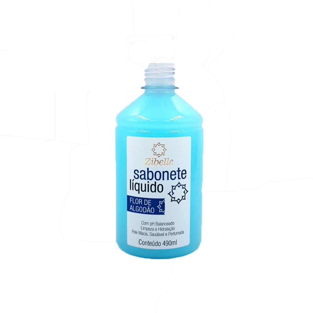 Sabonete Zibelle Liq. Flor De Algodao 490ml